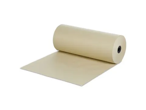 Blond kraft verpakkingspapier 70 g/m² 1200mmx300m rol 25 kg