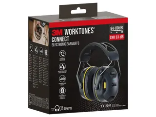 Oorkap 3M WorkTunes Connect Bluetooth 94-110 dB zwart - 19