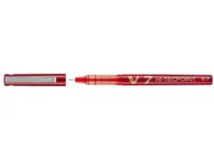 Rollerpen Pilot Hi-Tecpoint V7 0.7mm Medium punt Rood