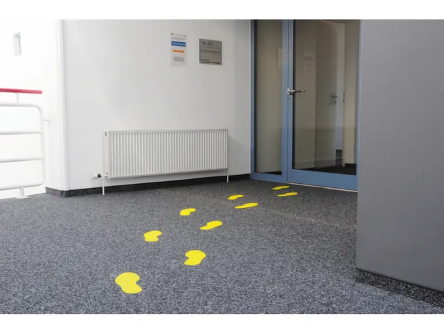 plaksymbool,voet,markering HxB 297x110mm,wit