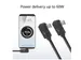Kabel ACT USB-C hoek links/rechts 10Gbps 1m