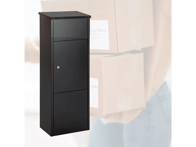 Pakketbrievenbus BRASQ 105x38x24cm PB400 Zwart