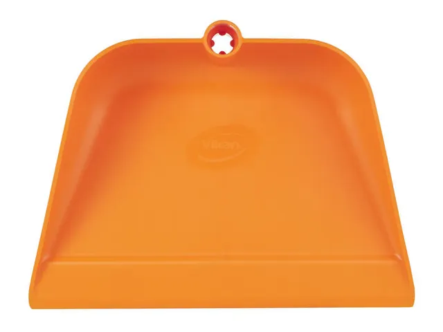 Pelle à poussières manche vertical Vikan Hygiene 330mm orange
