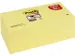 Post-it Super Sticky Notes Canary Yellow, 76 x 76 mm, Geel