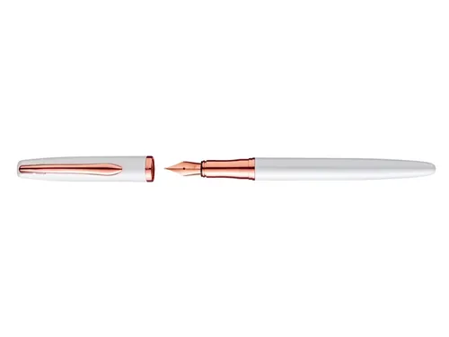 Schrijfset Pelikan Jazz Noble Elegance K36+P36 medium ivoorwit
