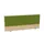 opzetpaneel bureau aanbouw achter B 1400mm NE-esdoorn BN7048-groen