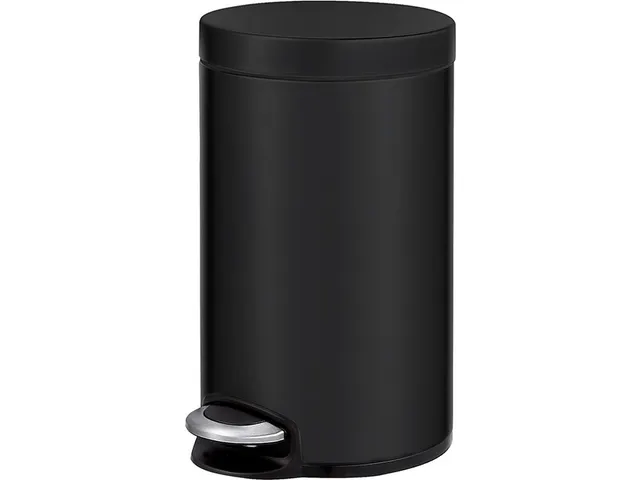 Serene pedaalemmer 12 liter Mat zwart