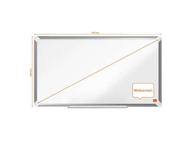 Whiteboard Nobo Premium Plus Widescreen 40x71cm emaille