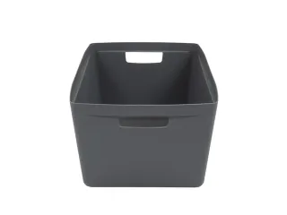 Opbergbox Kangaro 28 liter antraciet set a 3 stuks inclusief deksels - 5