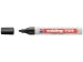 Marqueur peinture edding 750 à base d'huile 2-4mm noir blister 1 piè