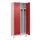 locker voor scheiding van kleding,HxBxD 1950x800x500mm,2vak