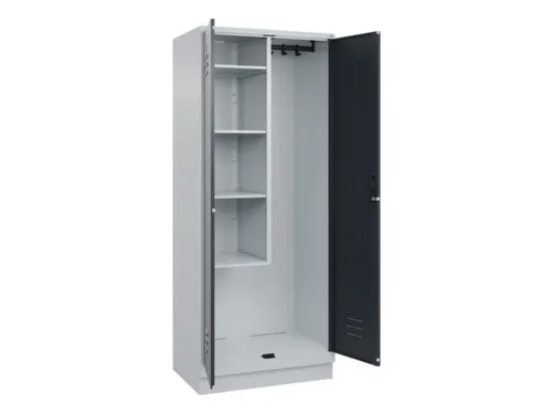 schoonmaakkast,HxBxD 1950x800x500mm,links 4vakken
