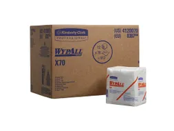 WypAll 8387 doek X70 ¼-vouw 1-laags wit 30,5x31,8cm