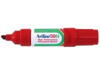 Permanent marker Artline 50 rood