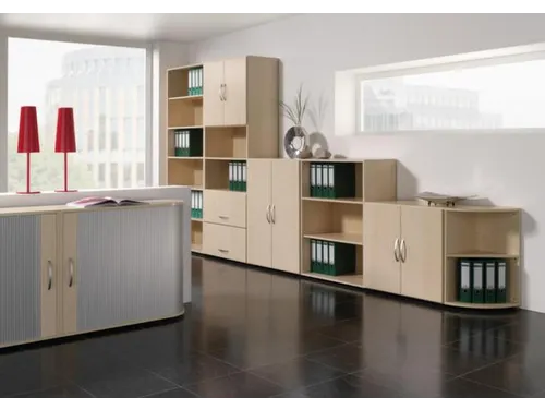 kantoorkast,HxBxD 1100x400x420mm,2xhouten vloer,3ordnerhoogte