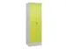 locker voor scheiding van kleding,HxBxD 1950x600x500mm,2vak