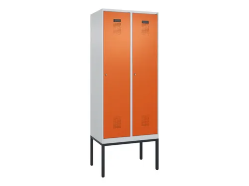 locker voor scheiding van kleding,HxBxD 2120x800x500mm,2vak