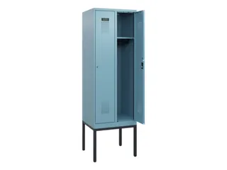 schoollocker,HxBxD 1950x600x500mm,2vak,vak B 300mm,cil.-slot - 1