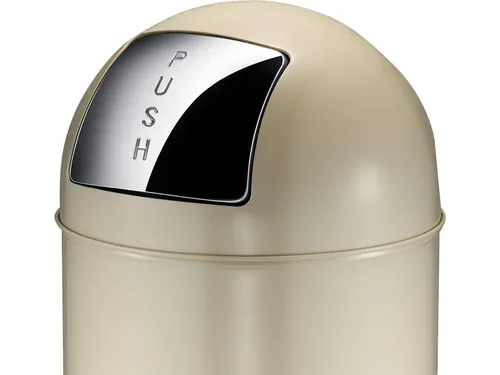 Afvalbak Pushcan 40 Liter Creme