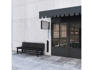 Wandasbak BRASQ AT200 RVS zwart - 9