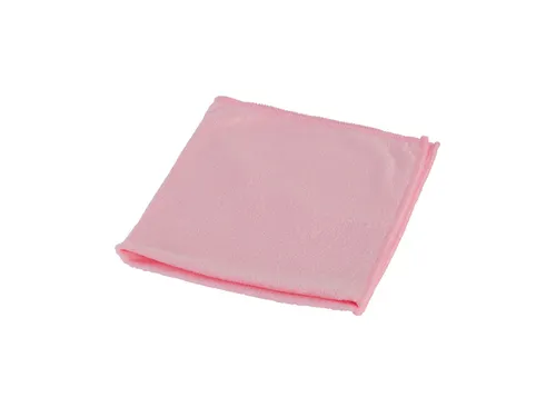 Microvezeldoek Cleaninq basic 38x38 cm rood 5 stuks