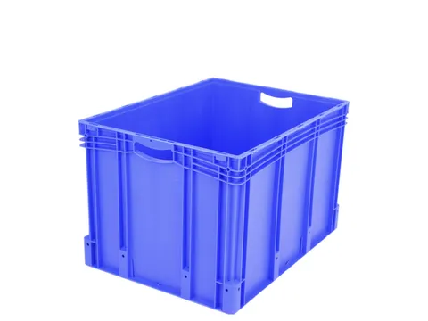 Euronorm Stapelkrat Pp 520x800x600mm 211l Dubbele Bodem 200kg
