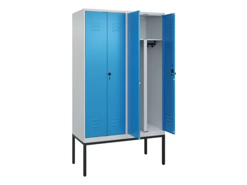 PBM-locker,HxBxD 2120x1200x500mm,4vak,vak B 300mm,draaigrendel
