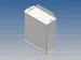 Aluminium Behuizing - WIT - 100x85.8x36.9mm - Met Flens