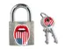 Hangslot Masterlock 30mm met 2 sleutels Assorti motief