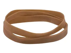 Elastique Standard 87 Rubber Bands 120x10mm 100g brun 32 pièces