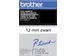 Ruban de lettrage Brother P-Touch TC-201 standard 12mm noir sur blanc