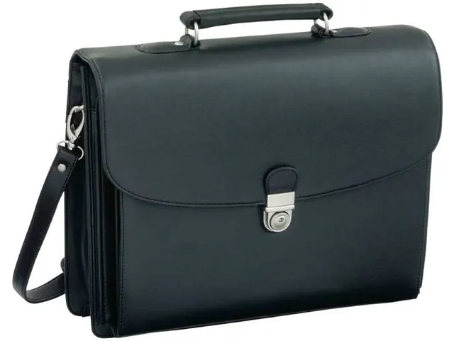 Mallette Alassio Forte simili cuir noir
