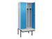 locker voor scheiding van kleding,HxBxD 2120x800x815mm,2vak