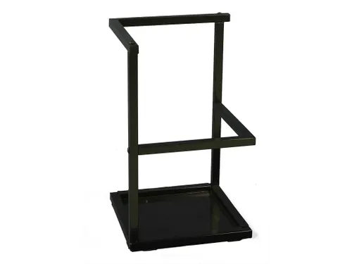 Paraplustandaard Linear zwart