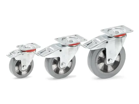 Zwenkwiel met rem 125 x 40 mm