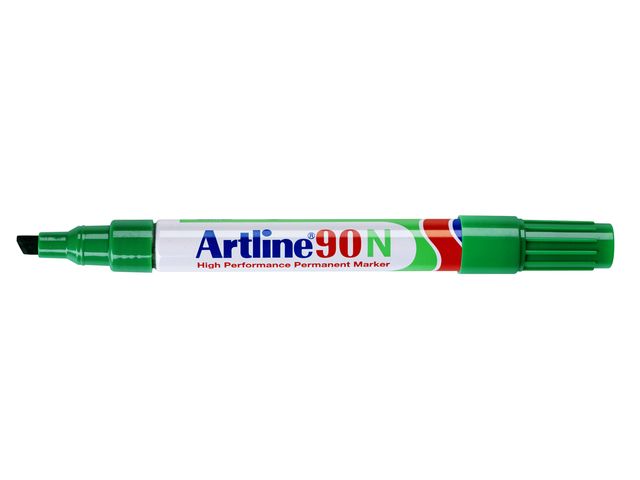 Viltstift Artline 90 schuin 2.5mm groen | ViltstiftenShop.nl