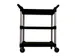Chariot utilitaire Rubbermaid Noir