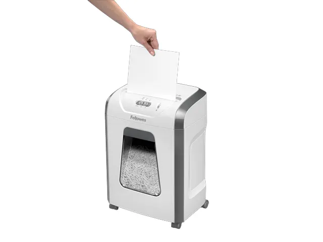 Papiervernietiger Fellowes 15C 4x40mm wit