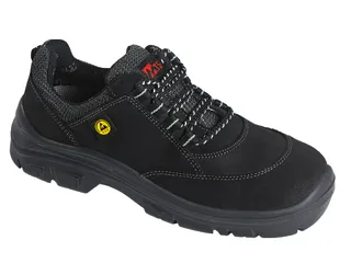 M'ESD Hermes Flex S3 werkschoenen zwart/grijs laag maat 36 - 1