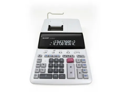 SHARP bureaurekenmachine CS-2635LW Wit
