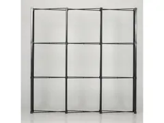 Beurswand Pop-Up Magnetic Straight 4 x 3 met Soft Trolley