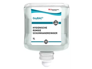 Handreiniger SCJ Oxy Bac Foam Wash antibacteriëel parfumvrij 1000ml - 1