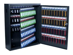 Sleutelkast Pavo deluxe 150 haken 450x380x110mm Cilinderslot grijs