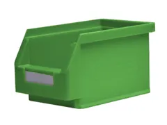 Magazijnbakken Pe Hxbxd 130X140X230/200Mm Groen