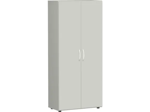 Draaideurkast Hxbxd 1810x800x420mm 4 Legborden/5 Oh Lichtgrijs