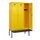locker met bank,HxBxD 2120x1200x815mm,3vak,vak B 400mm,cilinderslot