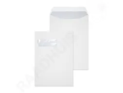 Envelop Raadhuis 220x312 Ea4 Venster Links Akte Speedy Grip Wit 120gr