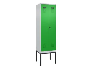 PBM-locker,HxBxD 2120x600x500mm,2vak,vak B 300mm,draaigrendel - 2