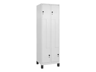 Z-garderobekast,HxBxD 1950x600x500mm,vak B 150/300mm,draaigrendel - 1
