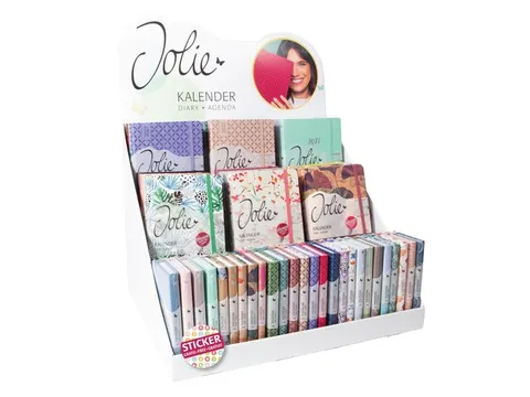 Inhoud agenda's Jolie 2027 display SP040 Topper ST092 meebestellen
